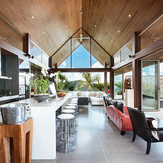 Villa Suralai - Living pavilion